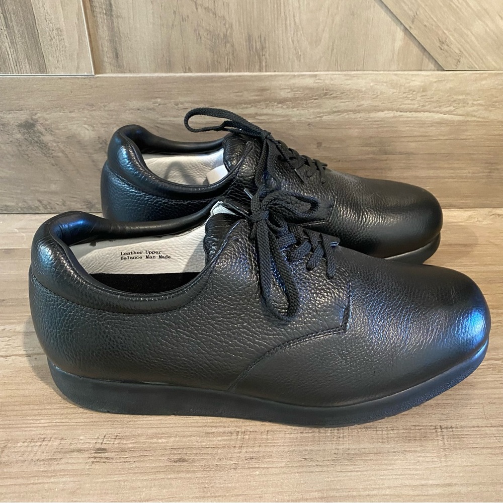 Drew Doubler Men's Black Orthotic Diabetic Lace Up Comfort US 12 W $299.00